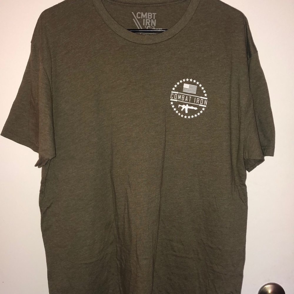 Men’s combat Iron T Xl worn once’s olive green ✨
